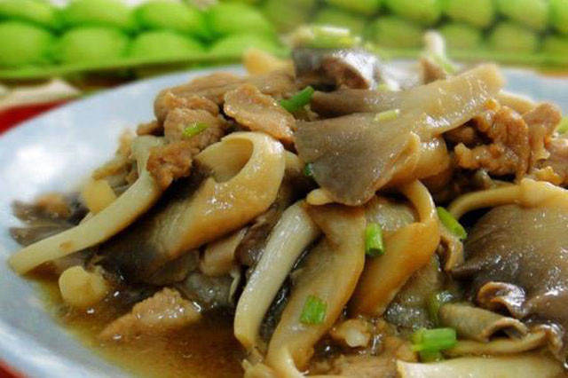 超意兴蘑菇炒肉